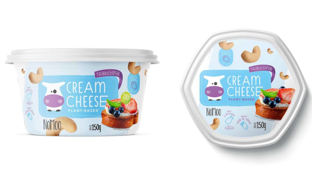 Brazilian plant-based meat is becoming more popular with Grano Foods' acquisition of Mr. Veggy NoMoo emb cream cheese mockup v2 e1634727397167 1536x883 1