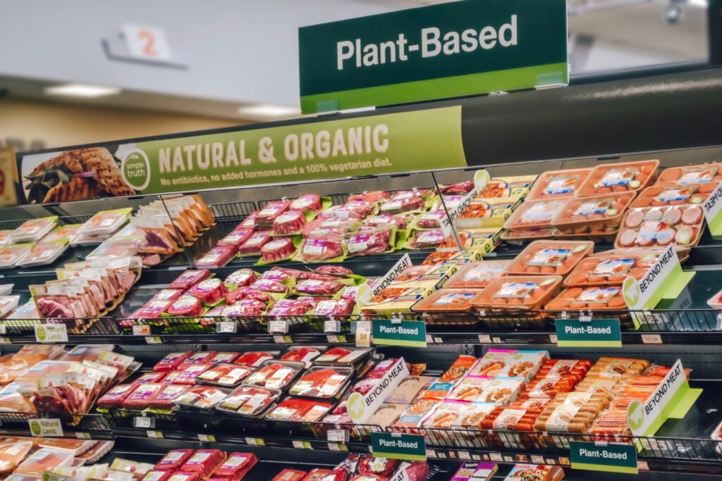 Power of Plant-Based” report shows US consumers want healthier, tastier alternatives to meat kroger pbfa plant based meat 1536x1024 1