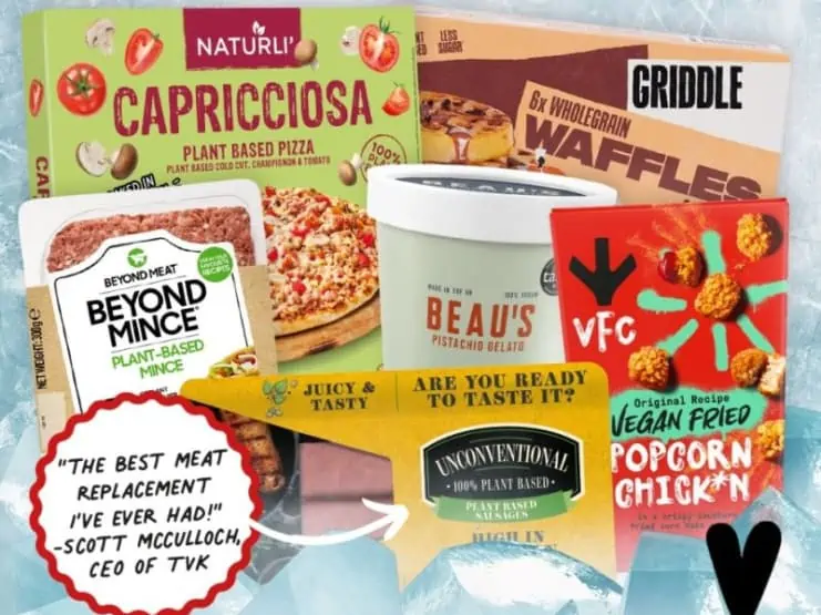 The Vegan Kind Launches Plant-Based Frozen Section