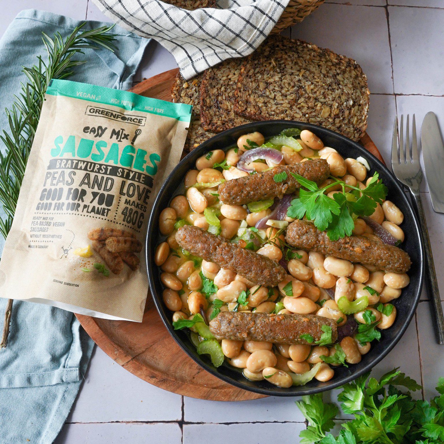 GREENFORCE Launches “World’s Most Sustainable Sausage” Endorsed by Patrik Baboumian