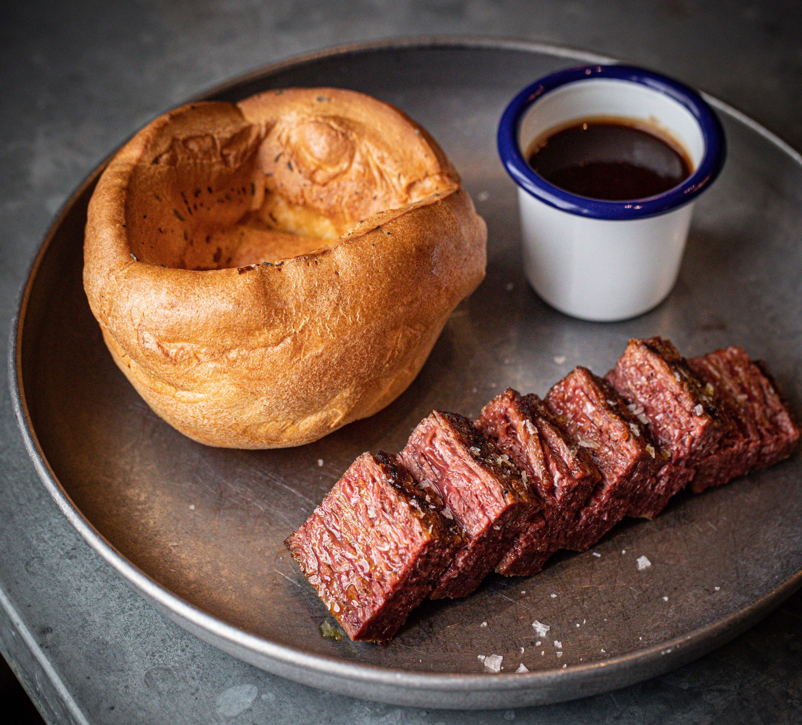 A SELECTION OF 6 RESTAURANTS IS NOW SERVING VEGAN FLANK STEAK