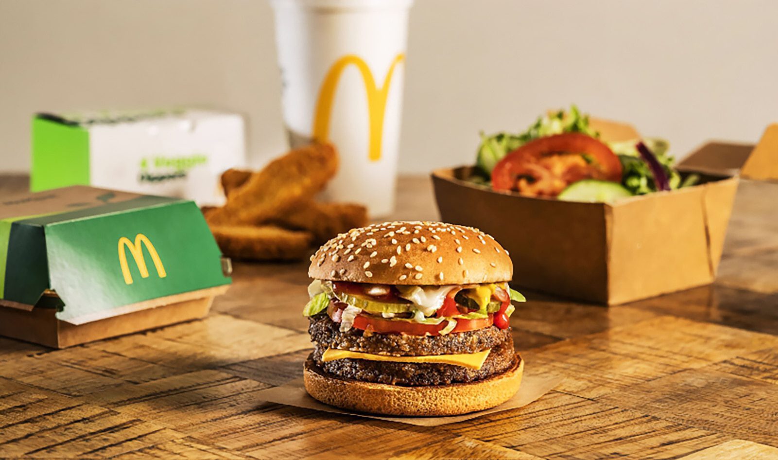 McDonald’s Launches Vegan Double McPlant at Nearly 1,400 Locations