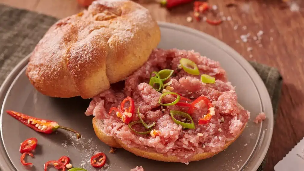 Rügenwalder Mühle Launches Plant-Based Chili Mett Made From Pea Protein