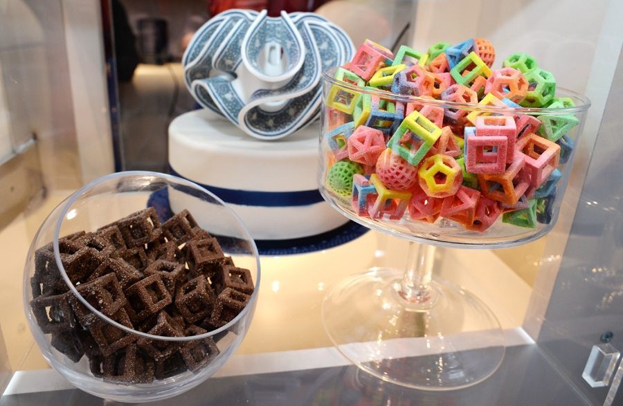 Which companies are working on 3D printed food and what is it exactly?