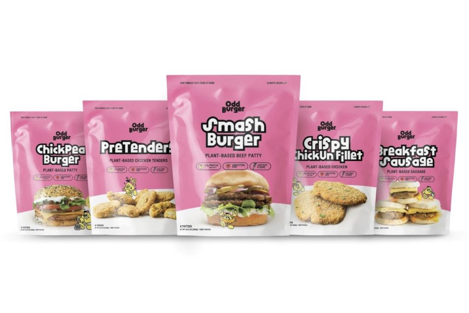 Odd Burger Launches Retail Line of Plant-Based Products