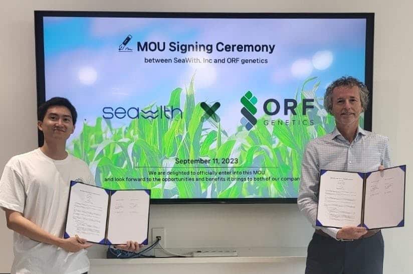 SeaWith Partners with ORF Genetics to Produce Han-Woo Cultivated Beef with Plant-Based Growth Factors