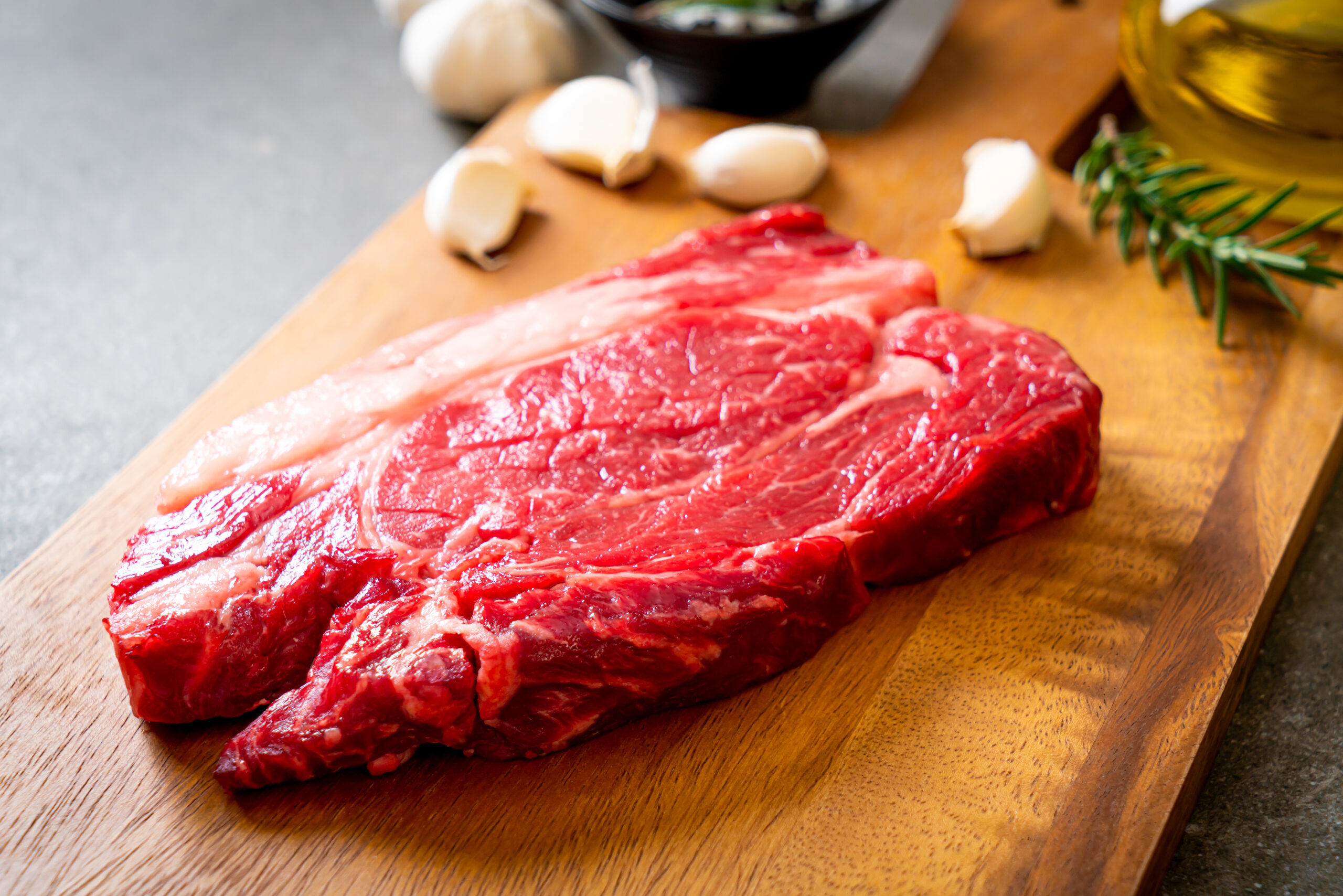 fresh raw beef steak or raw meat, Image courtesy of Vecteezy